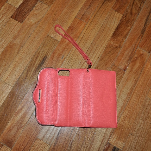 REBECCA MINKOFF Leather Case-Mate Wristlet - Picture 6 of 7